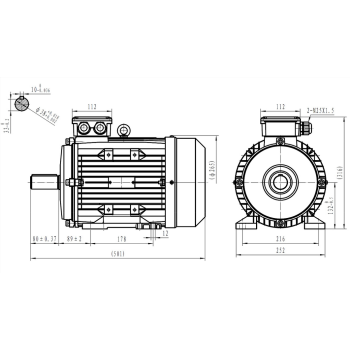 Silnik elektryczny 15,0kW 2800 obr/min. 132 B3